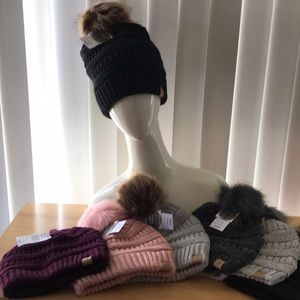 Cruelty Free Fashion Vegan cable knitted hat